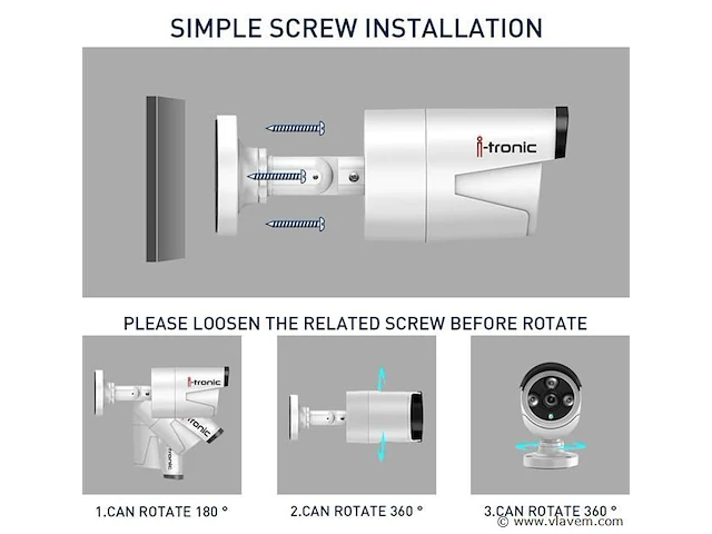 Wifi8 camera bewakingset set - afbeelding 6 van  6