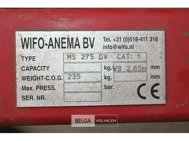 Wifo-anema rubberschuif voor tractor - afbeelding 6 van  6
