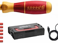 Wiha 590 t101 speede schroevendraaierset 1 met slimbits in l-boxx mini - 10 delig - ph/pz/sleuf - afbeelding 1 van  4