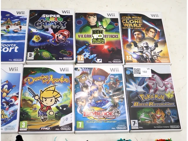 Wii spellen en figuurtjes - afbeelding 3 van  6