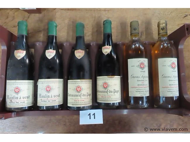 Wijn, 6 stuks - afbeelding 1 van  3