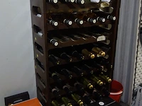 Wijn/cava + wijnrek - afbeelding 2 van  2