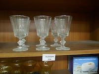 Wijnglazen in kristal - afbeelding 1 van  1