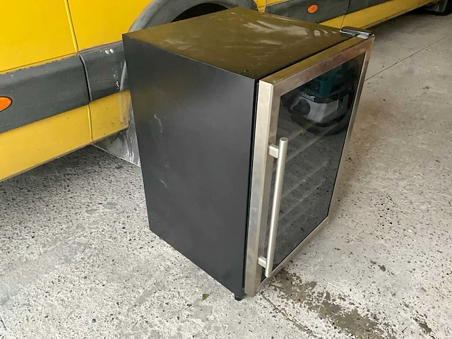 Wijnkoelkast / wijnklimaatkast – rvs – glazen deur - afbeelding 3 van  5