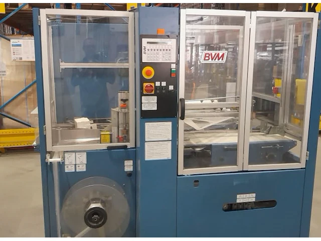 Wikkelmachine en palletwikkelaar bvm compacta 5022 - afbeelding 7 van  7