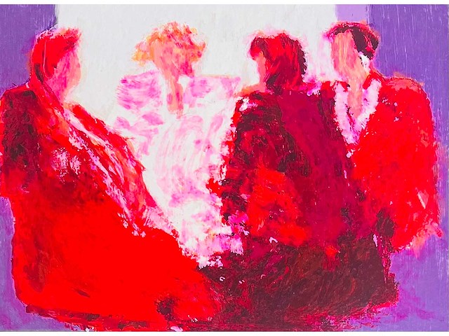 Wil willemsen - kleurenzeefdruk - afbeelding 1 van  11