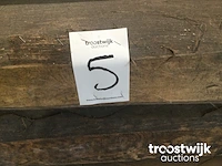 Wilde teak palen - afbeelding 3 van  11