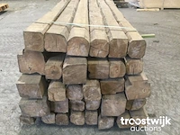Wilde teak palen - afbeelding 4 van  11