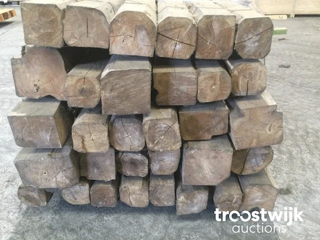 Wilde teak palen - afbeelding 5 van  11