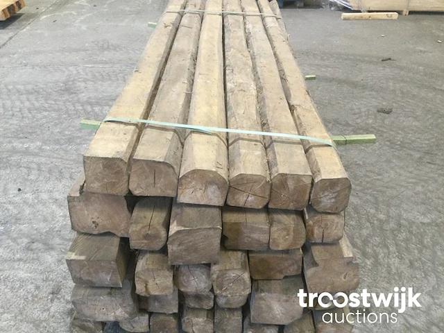 Wilde teak palen - afbeelding 6 van  11
