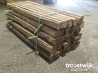 Wilde teak palen - afbeelding 8 van  11