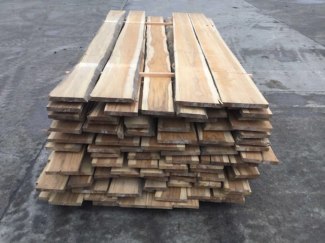 Wilde teak planken - afbeelding 3 van  10
