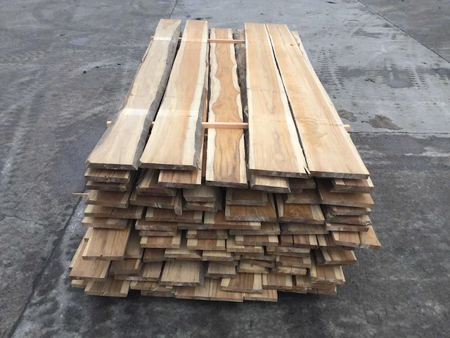 Wilde teak planken - afbeelding 5 van  10