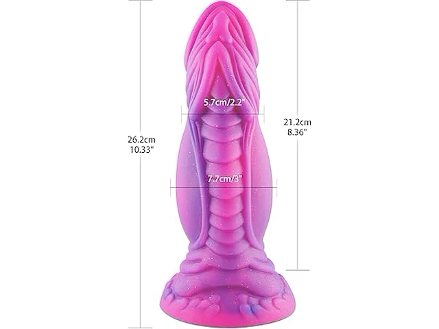 Wildolo siliconen dildo (22,5 cm) - afbeelding 2 van  2