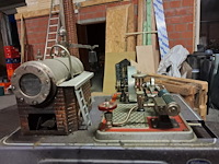 Wilesco dampmachine in metaal met originele doos - afbeelding 1 van  5