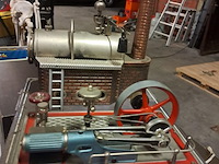 Wilesco dampmachine in metaal met originele doos - afbeelding 2 van  5