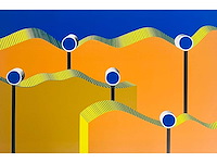 Wilhelm beuermann - el kantara - kleurenzeefdruk - afbeelding 1 van  7