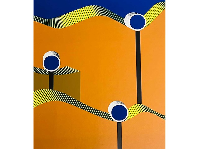 Wilhelm beuermann - el kantara - kleurenzeefdruk - afbeelding 5 van  7