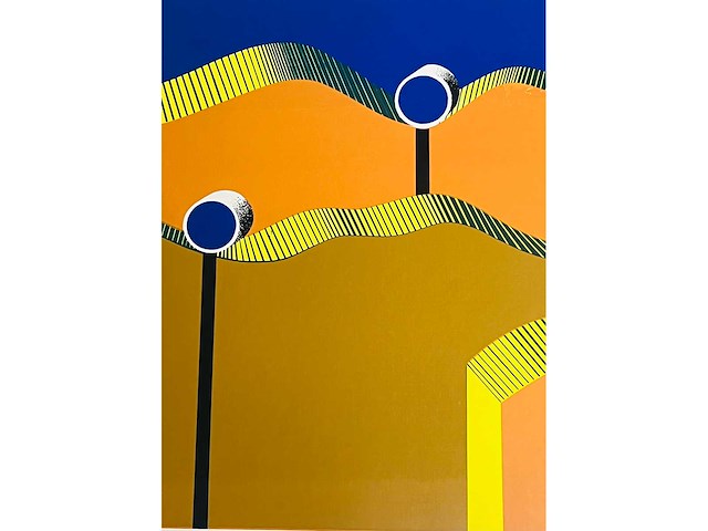 Wilhelm beuermann - el kantara - kleurenzeefdruk - afbeelding 6 van  7