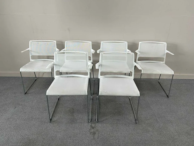 Wilkahn - canteen chair (6x) - afbeelding 3 van  6
