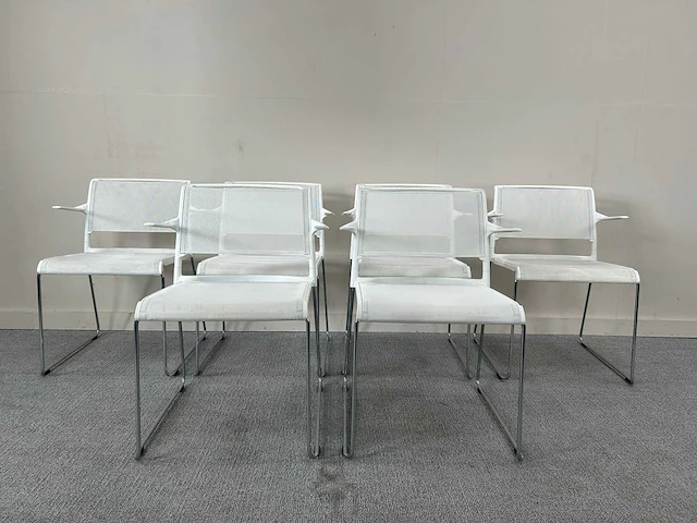 Wilkahn - kantinestoelen (7x) - afbeelding 1 van  6
