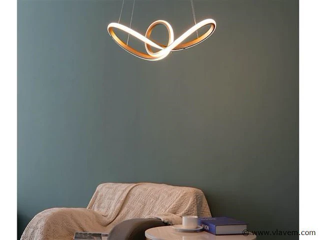 Willed 360 design hang lamp satijn - afbeelding 3 van  7