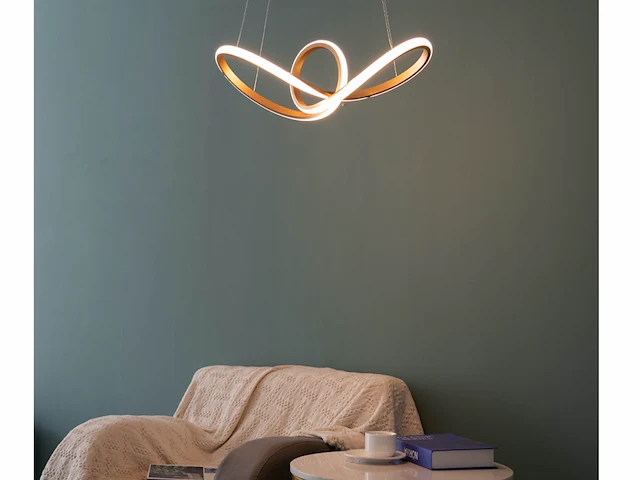 Willed 360 design hang lamp satijn - afbeelding 3 van  8