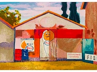 Willem brauck - esso - kleurenzeefdruk - afbeelding 1 van  7