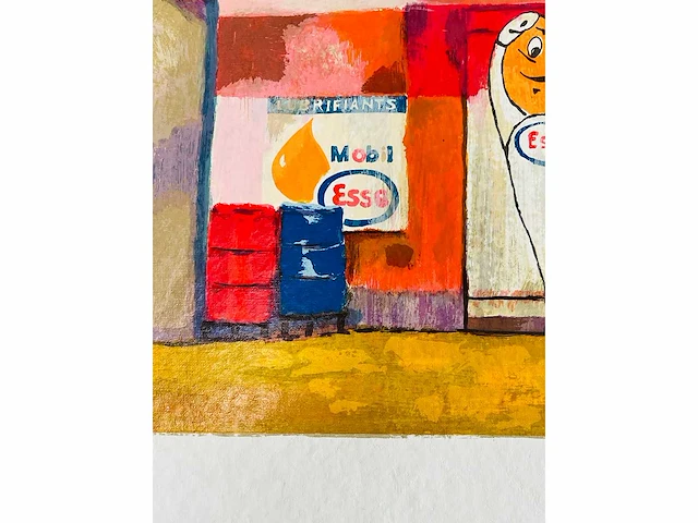 Willem brauck - esso - kleurenzeefdruk - afbeelding 5 van  7