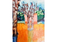 Willem brauck - landschap - kleurenzeefdruk - afbeelding 2 van  12