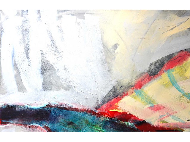 Willemijn bouman - gevangen - acryl op doek - 160x200 cm - afbeelding 2 van  13