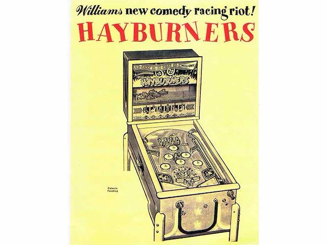 Williams - hayburners - flipperkast - afbeelding 3 van  13