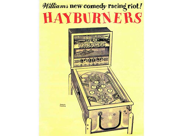 Williams - hayburners - flipperkast - afbeelding 3 van  13