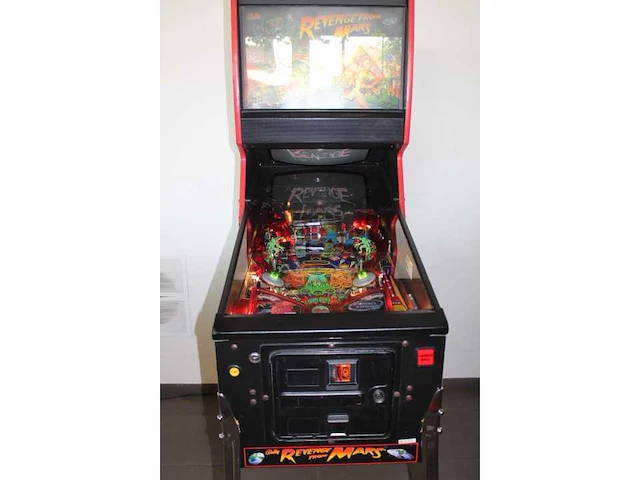 Williams pinball 2000 - revenge from mars - flipperkast - afbeelding 2 van  9