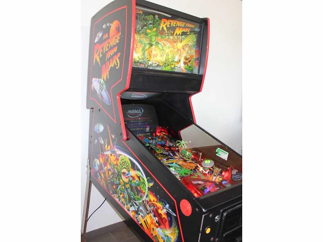 Williams pinball 2000 - revenge from mars - flipperkast - afbeelding 3 van  9