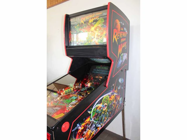 Williams pinball 2000 - revenge from mars - flipperkast - afbeelding 4 van  9