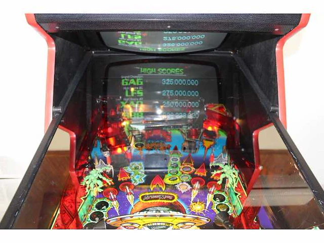 Williams pinball 2000 - revenge from mars - flipperkast - afbeelding 6 van  9