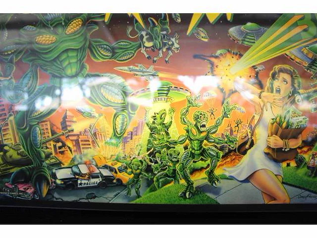 Williams pinball 2000 - revenge from mars - flipperkast - afbeelding 9 van  9