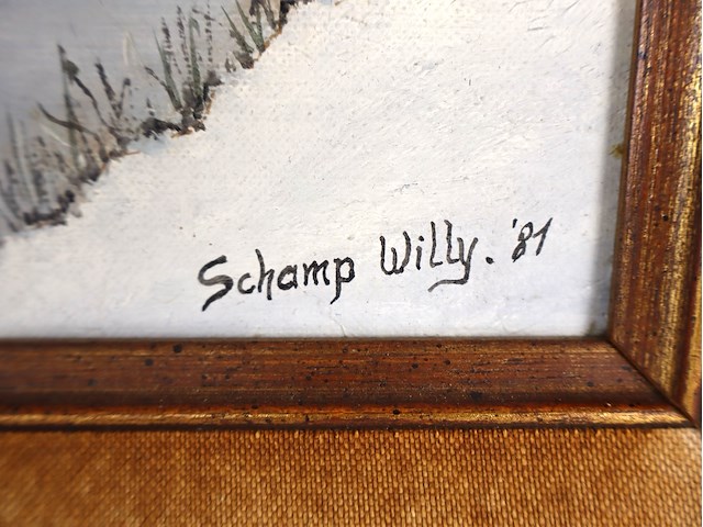 Willy schamp 1981 - afbeelding 3 van  5