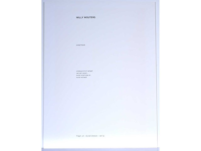 Willy wouters - zeefdruk - afbeelding 8 van  8