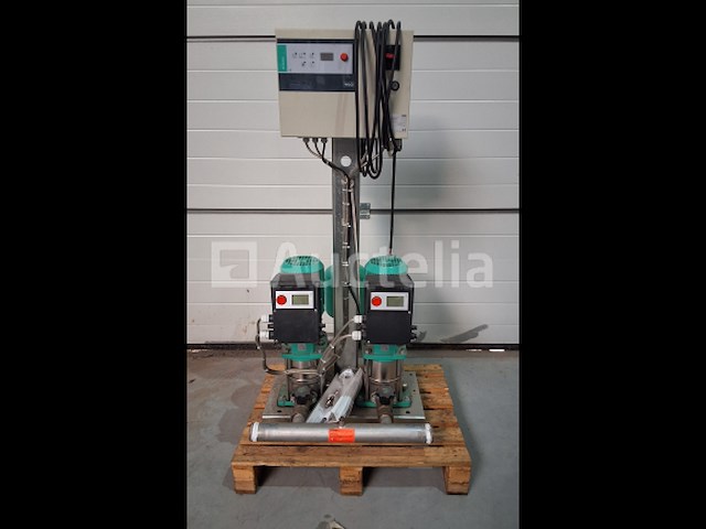 Wilo drukverhoging twin turbo 16 bar cor-2mvie204-2g/vr-eb (nr. 15-35) - afbeelding 2 van  9