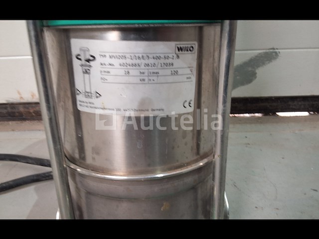 Wilo drukverhogingspomp qs fc 80m2a-40 h (nr 15-32) - afbeelding 5 van  5