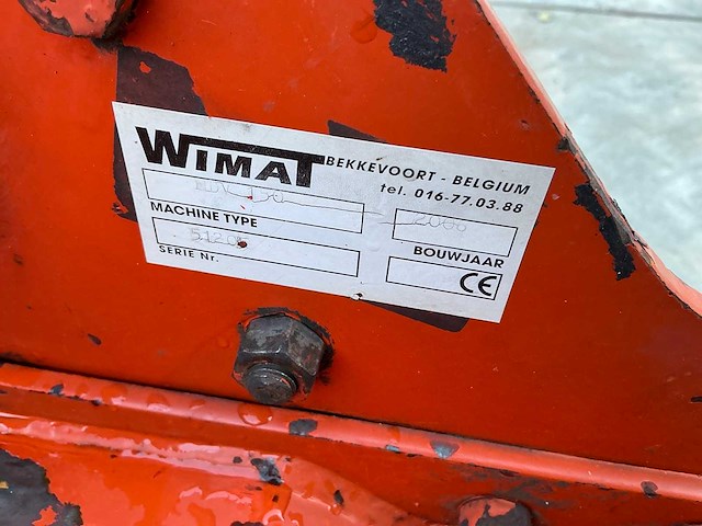 Wimat mdv 150 grondfrees - afbeelding 5 van  5