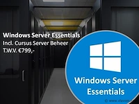 Windows server essentials cursus + software licentie - afbeelding 1 van  1