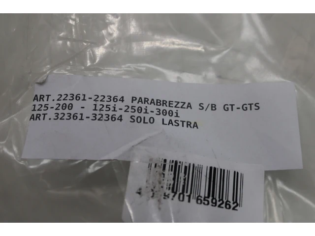 Windscherm voor piaggio vespa gts 300 2008 - afbeelding 4 van  4