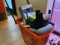 Winkelmand met inhoud