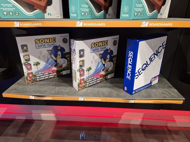 Winkelvoorraad en inrichting game mania antwerpen - afbeelding 301 van  513