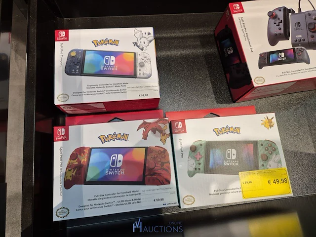 Winkelvoorraad en inrichting game mania antwerpen - afbeelding 483 van  513