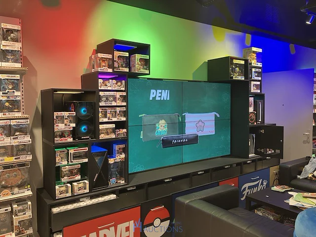 Winkelvoorraad en inrichting game mania genk - afbeelding 5 van  98