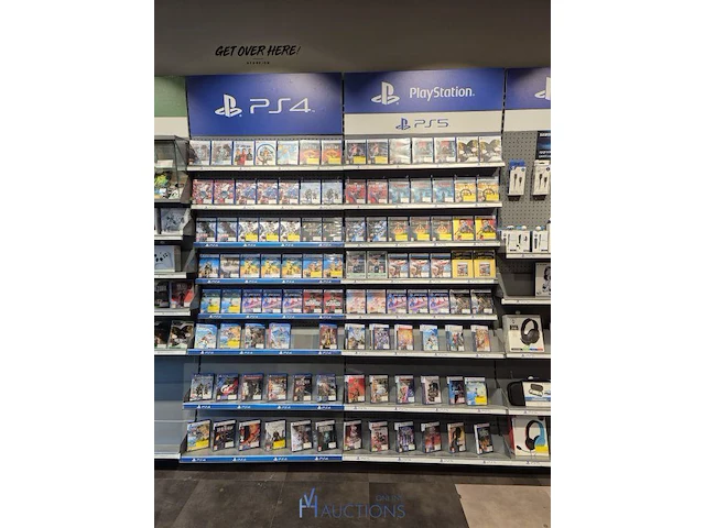 Winkelvoorraad en inrichting game mania kortrijk - afbeelding 28 van  328